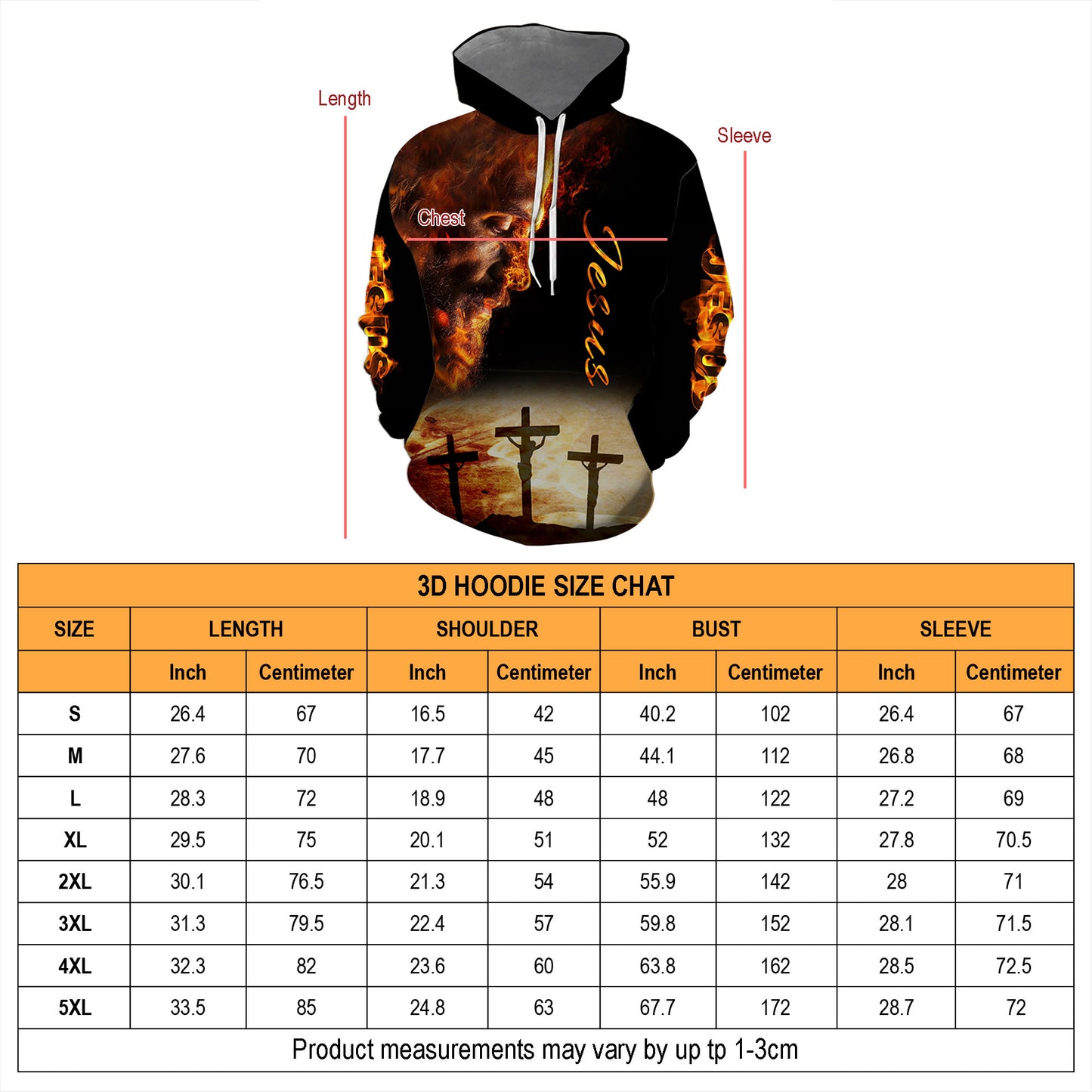 Flame of Salvation Hoodie