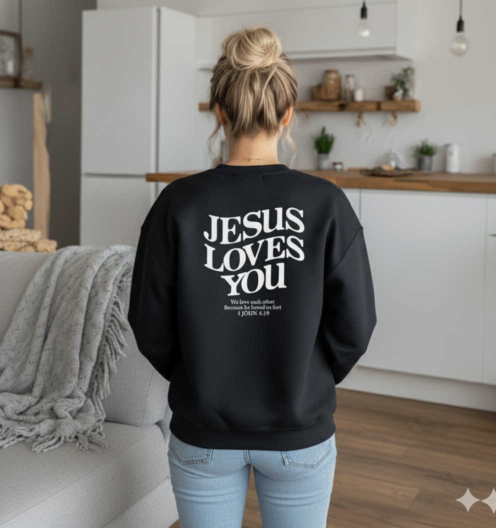 Love You Christian Sweatshirt