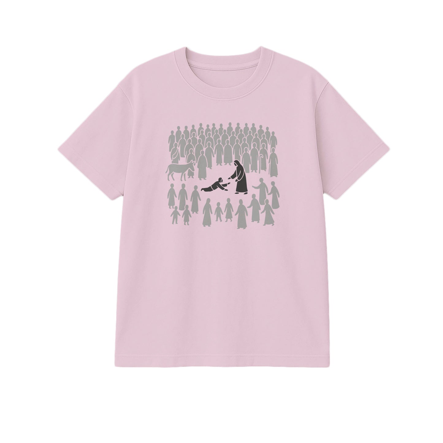 Just Touching Him Christian T-Shirt