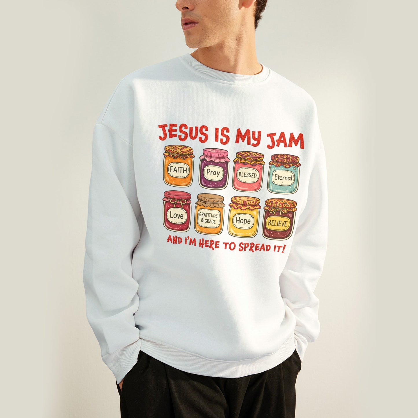 Jesus is My Jam Christian Sweatshirt