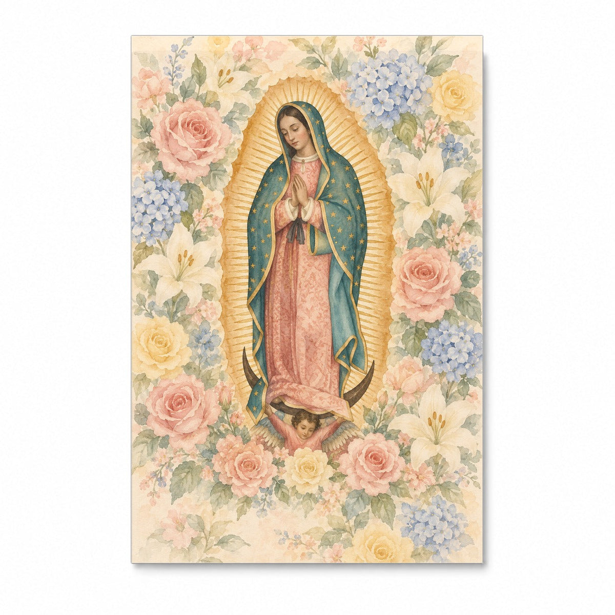 Our Lady of Guadalupe Catholic gifts and sacred art by Genus Faith