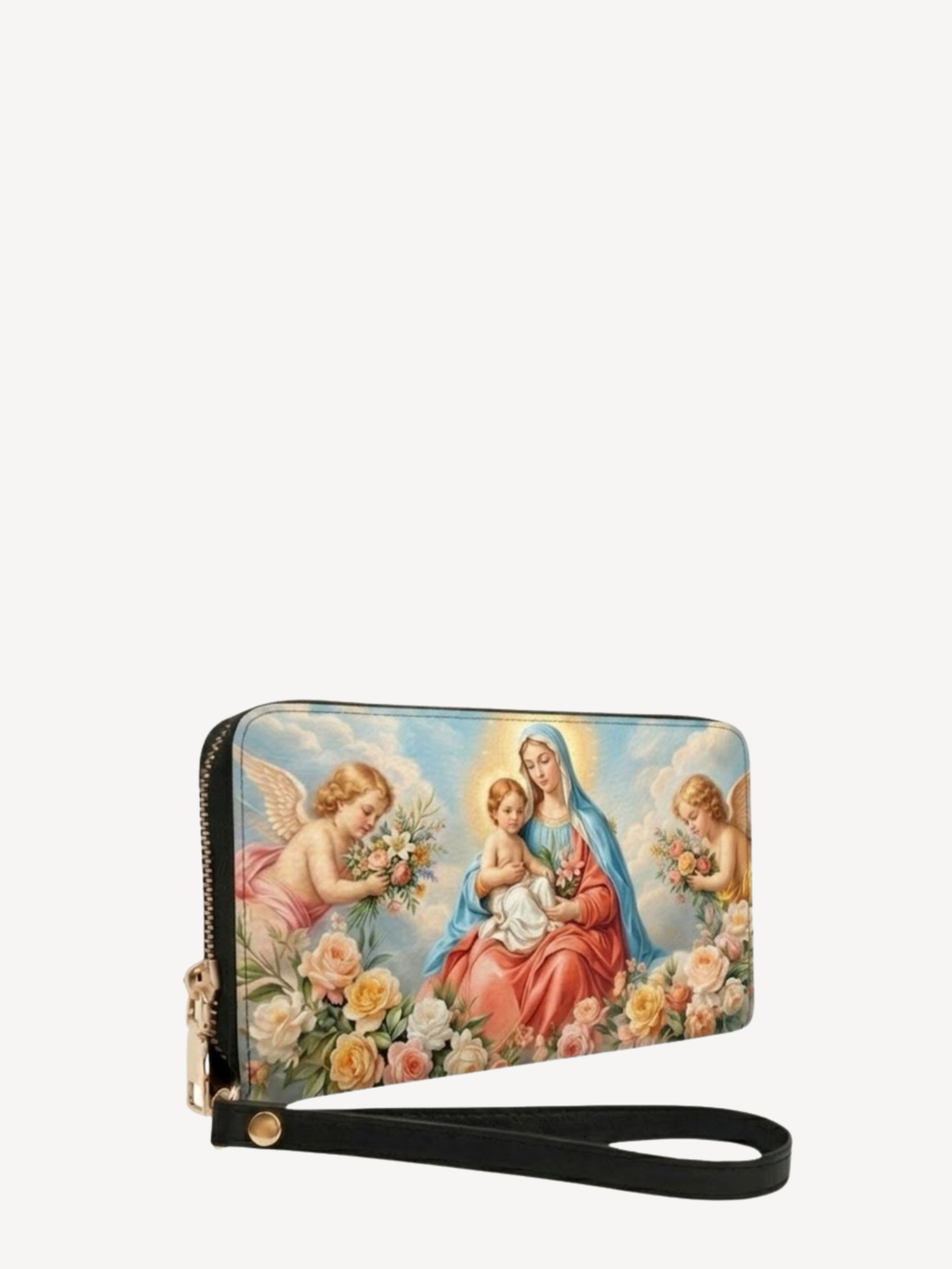 "Mater Gratiae" Leather Wallet