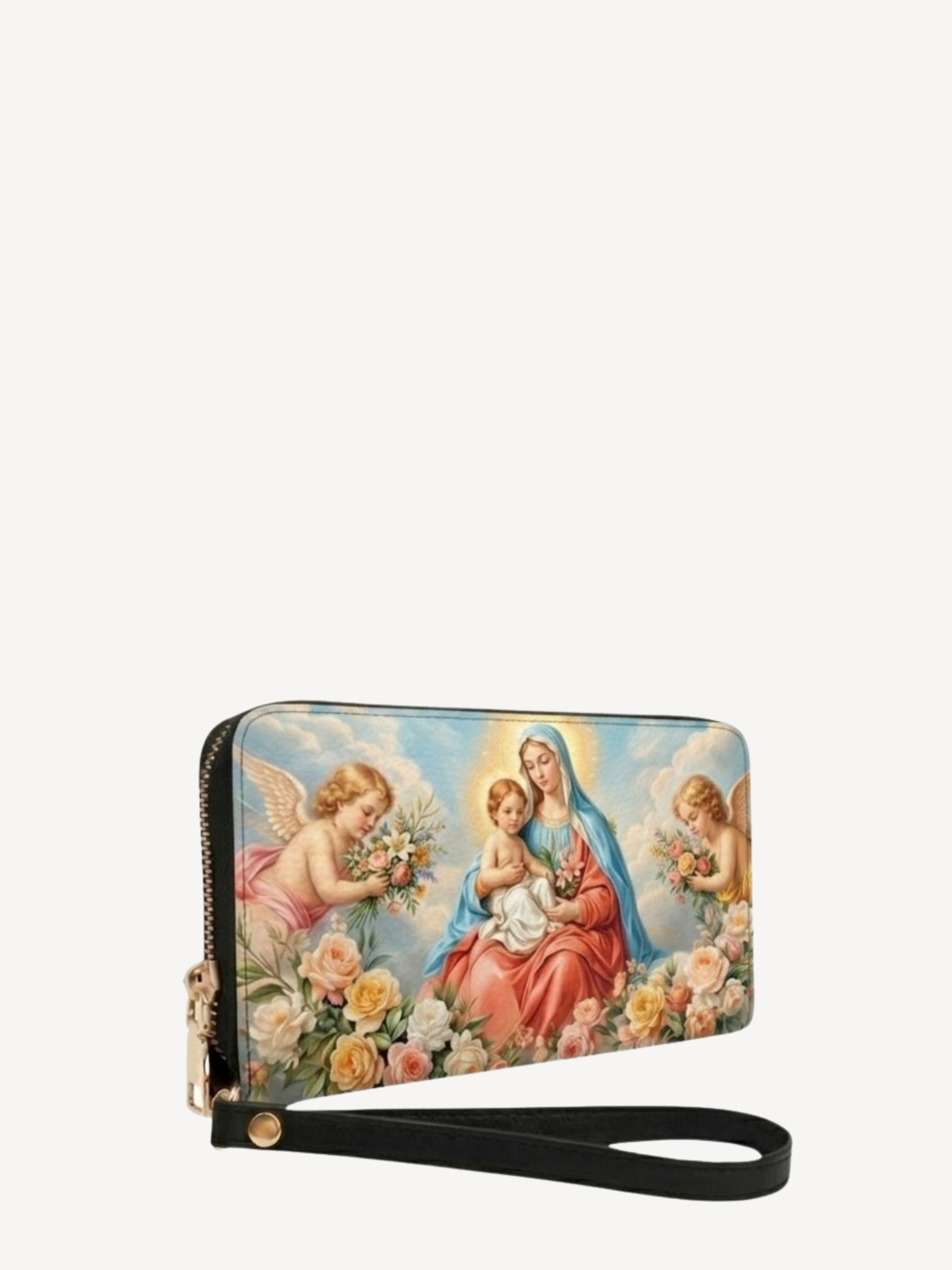 "Mater Gratiae" Leather Wallet