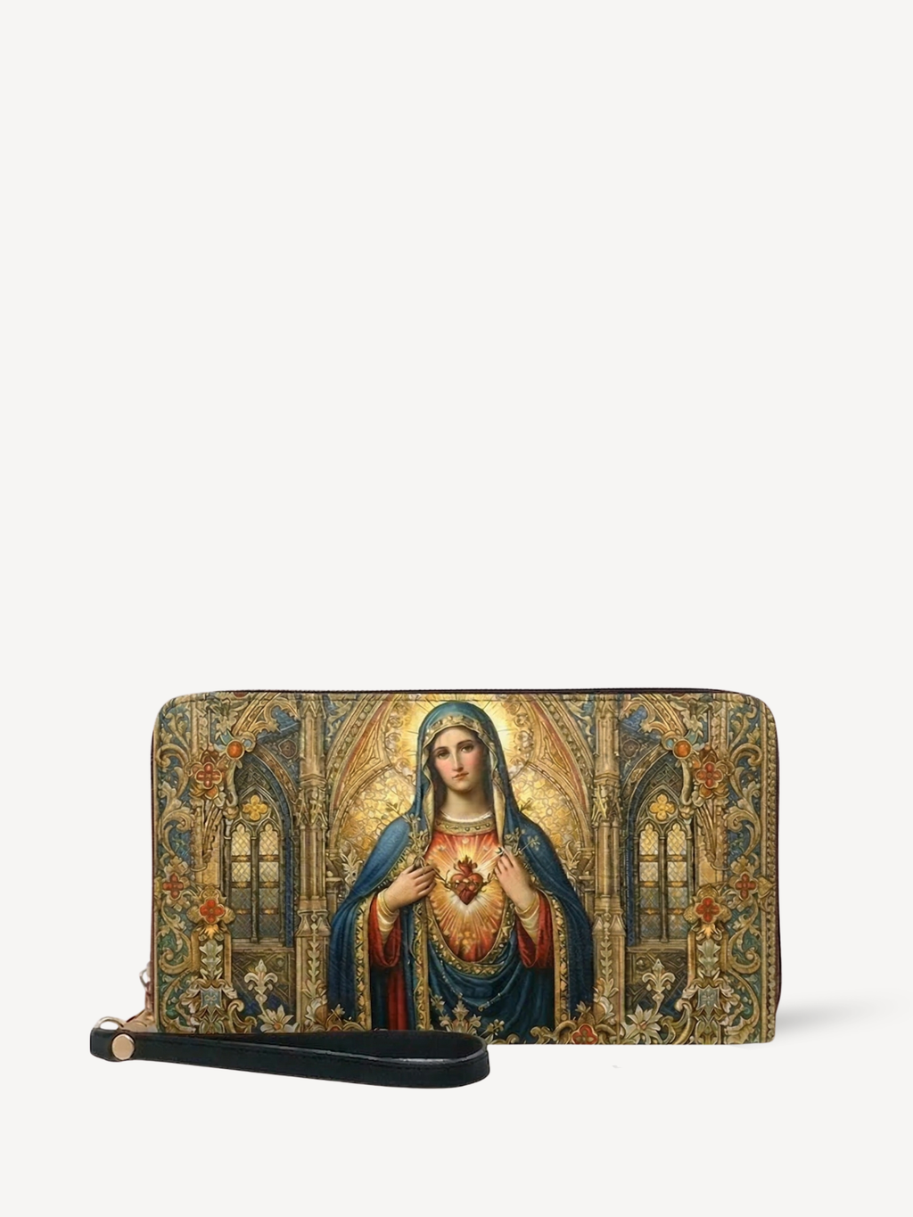 "Mater Amoris" Leather Wallet