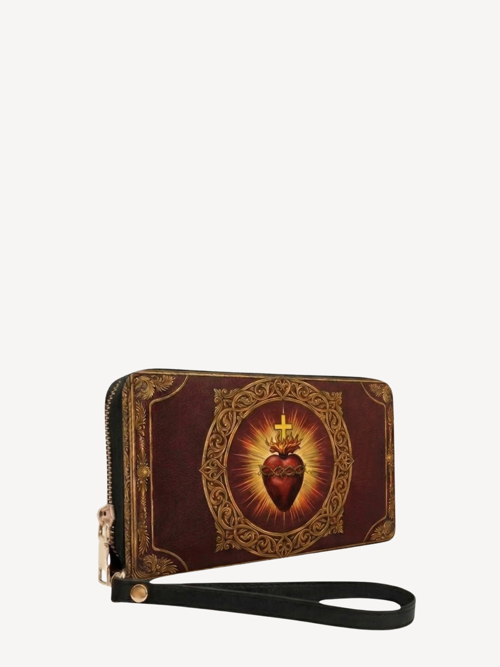 "Thorned Heart" Leather Wallet