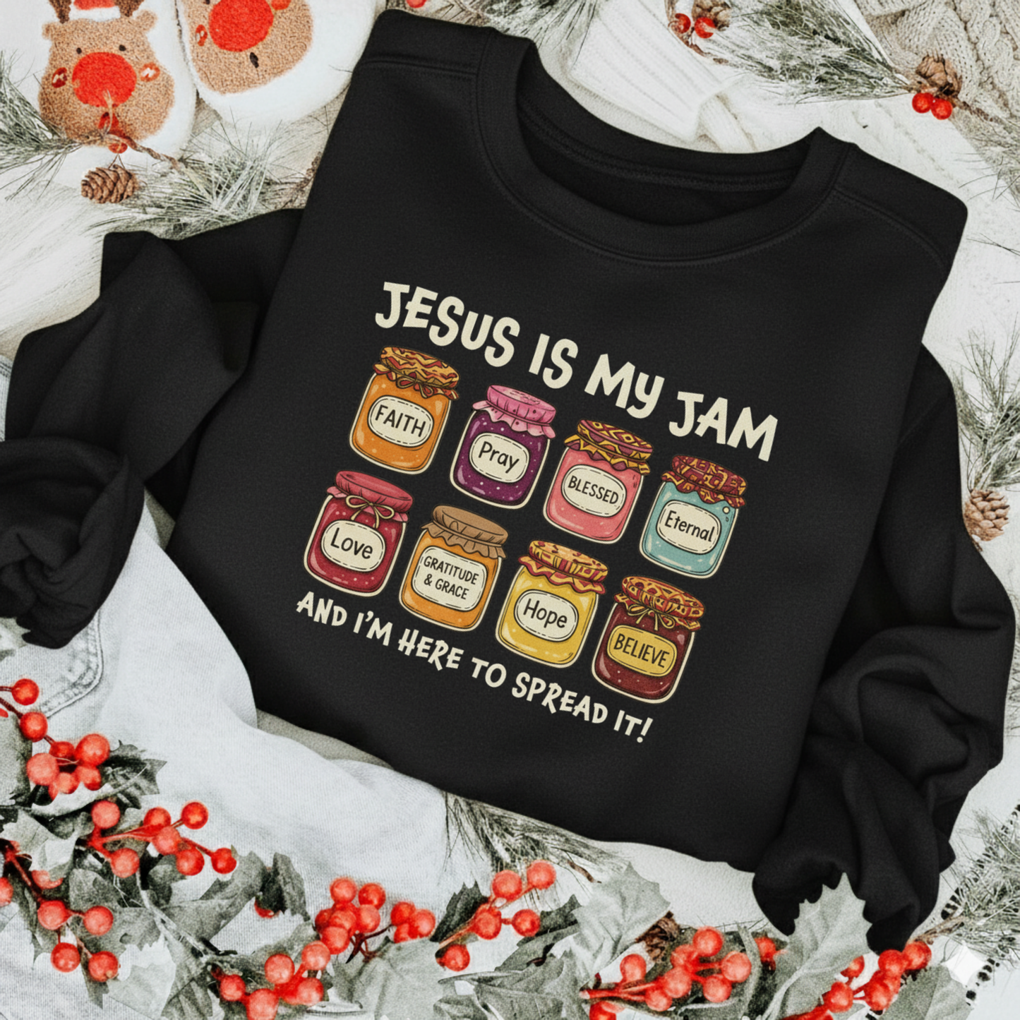 Jesus is My Jam Christian Sweatshirt