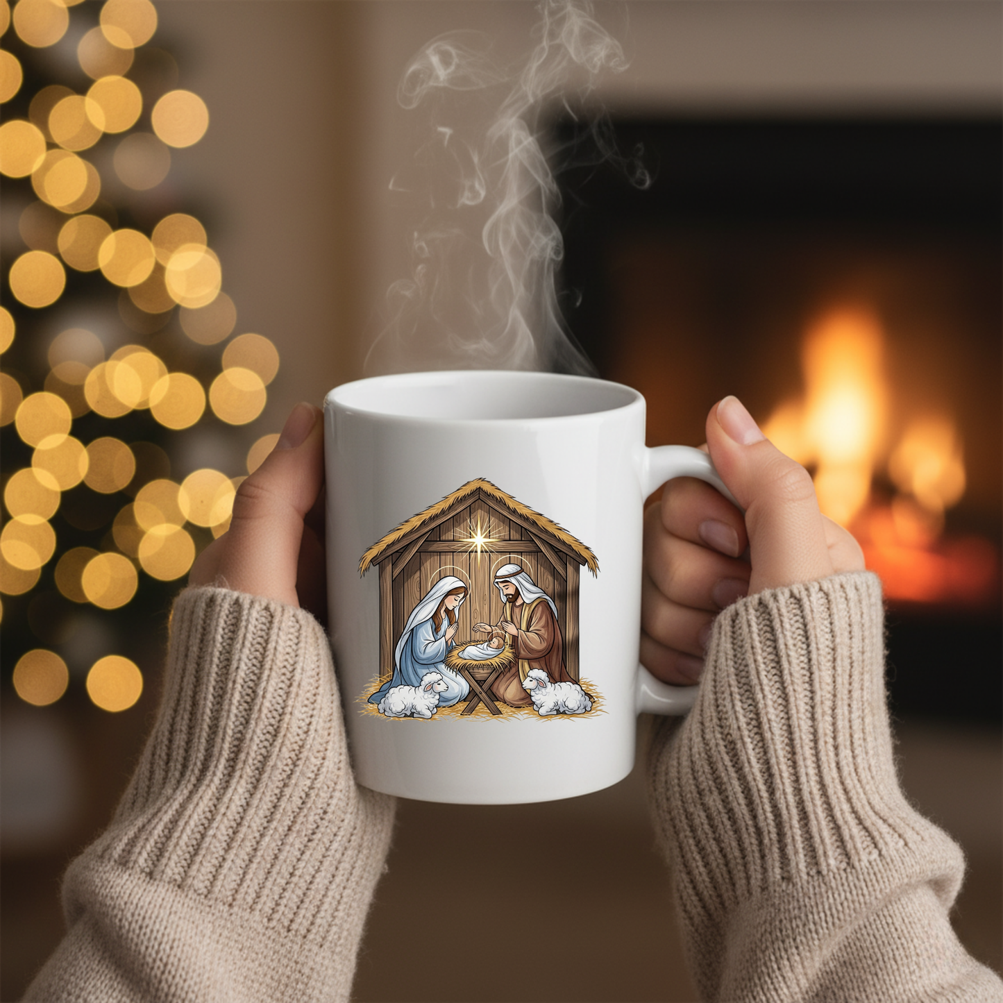 Jesus Christmas Mug