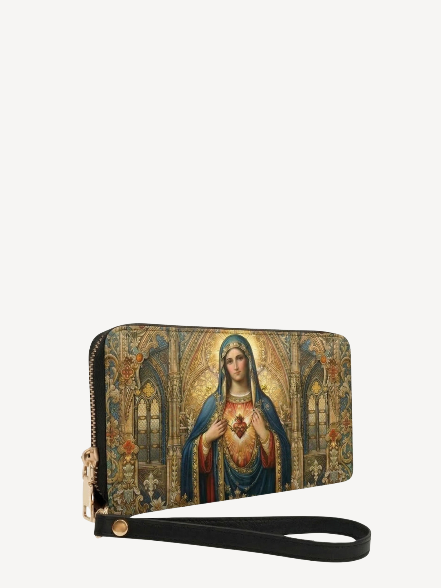 "Mater Amoris" Leather Wallet