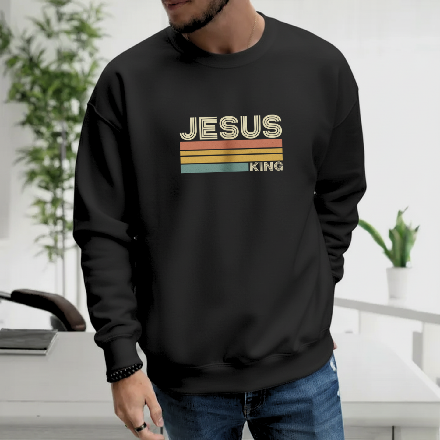 The King Christian Sweatshirt