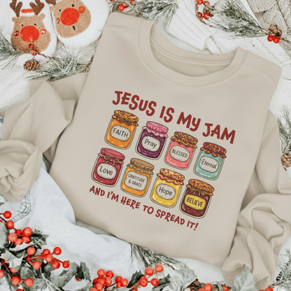 Jesus is My Jam Christian Sweatshirt