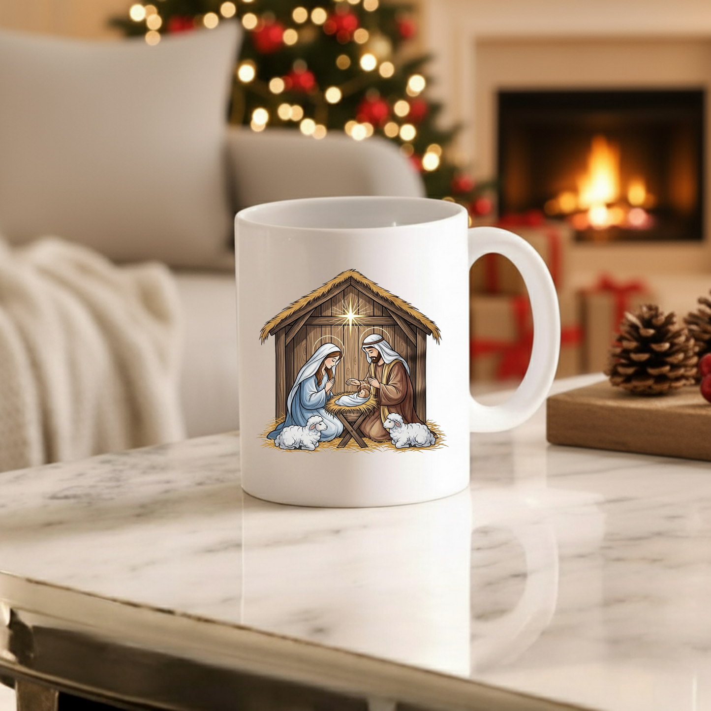 Jesus Christmas Mug