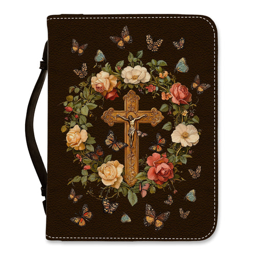 Inspirational Quote Leather Book Cover Case