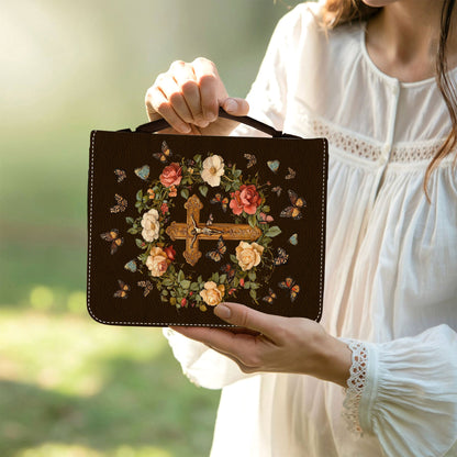 Inspirational Quote Leather Book Cover Case