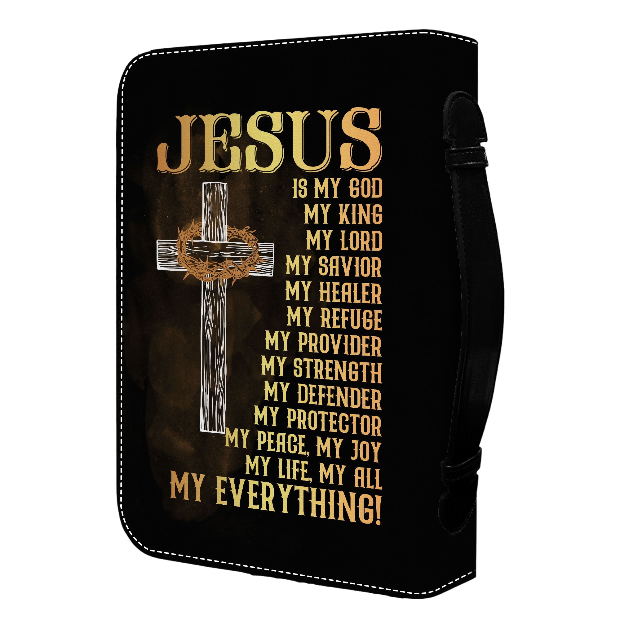 Inspirational Quote Leather Book Cover Case