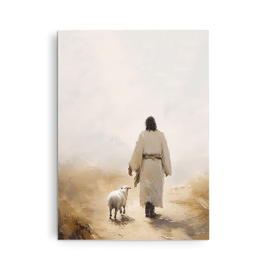 The Lost Sheep Painting Canvas Wall Art