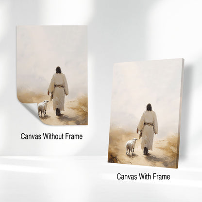 The Lost Sheep Painting Canvas Wall Art