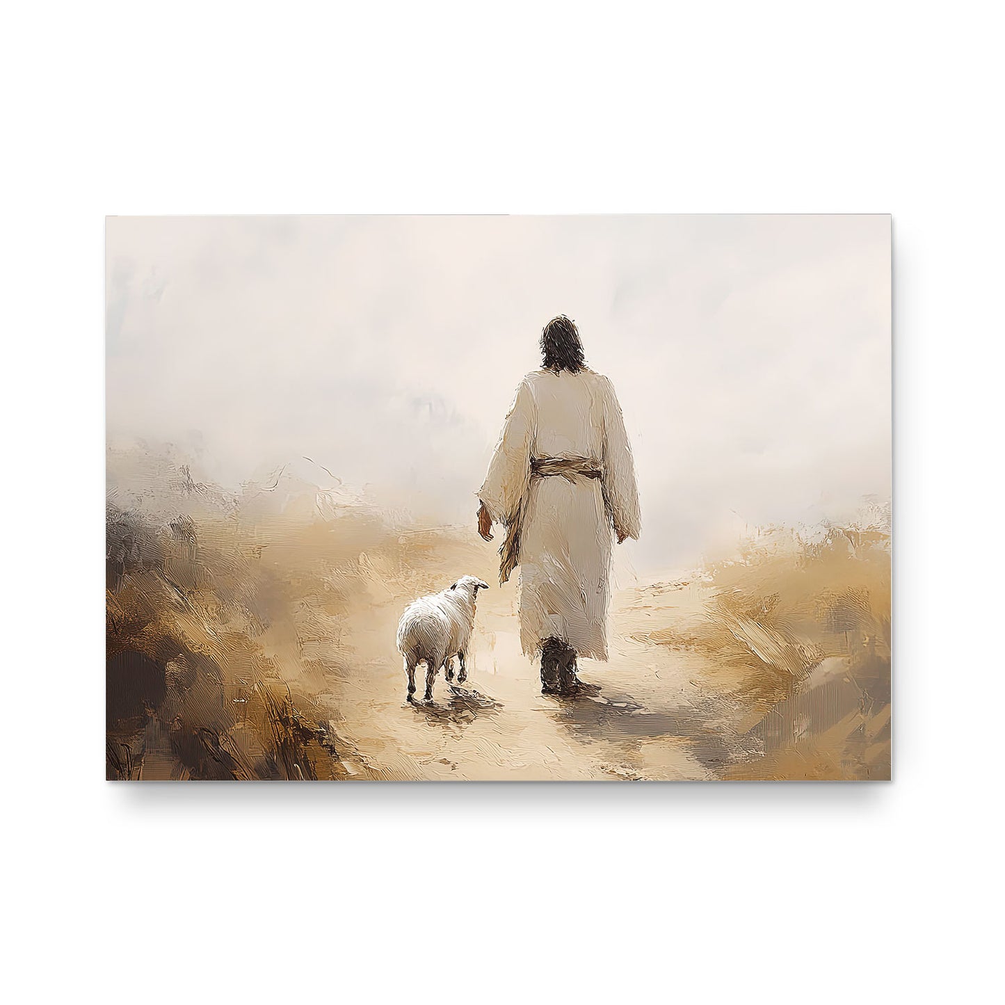 The Lost Sheep Painting Canvas Wall Art