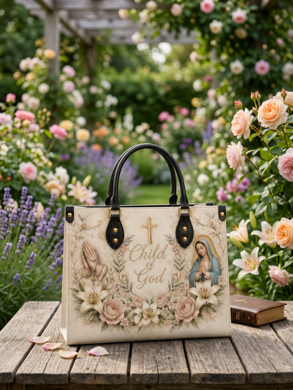 "Child Of God" Leather Handbag