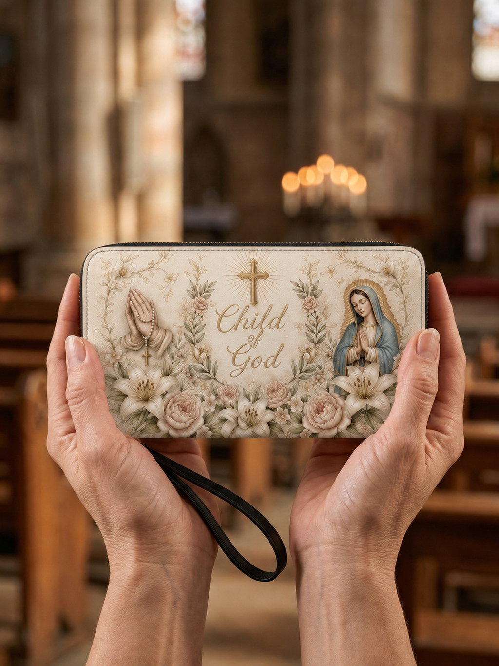 "Child Of God" Leather Wallet
