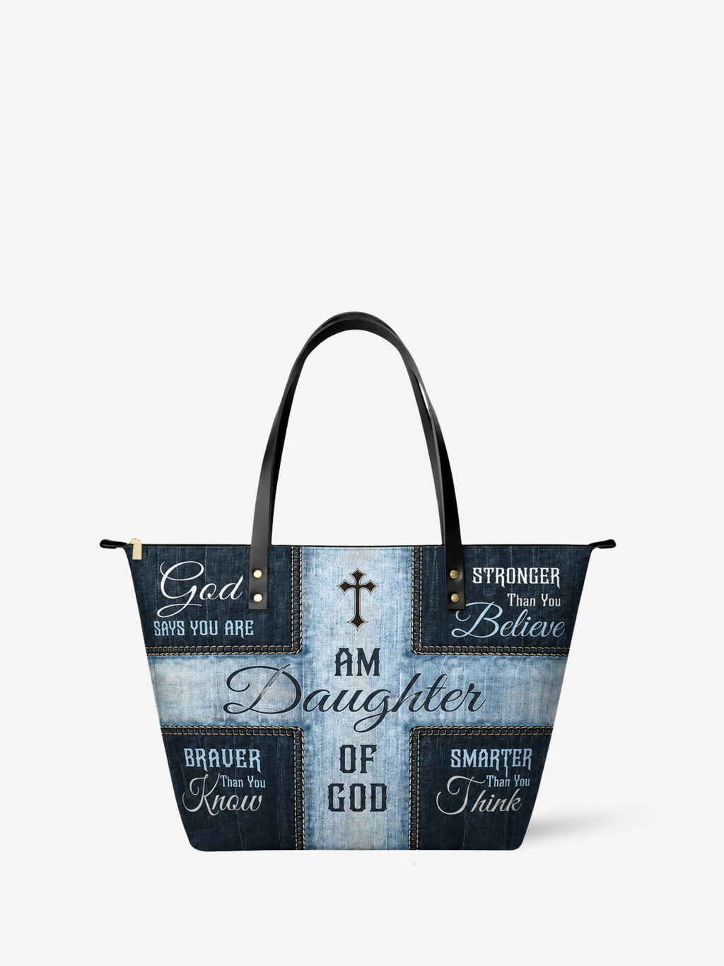 "Chosen Daughter" Leather Tote Bag