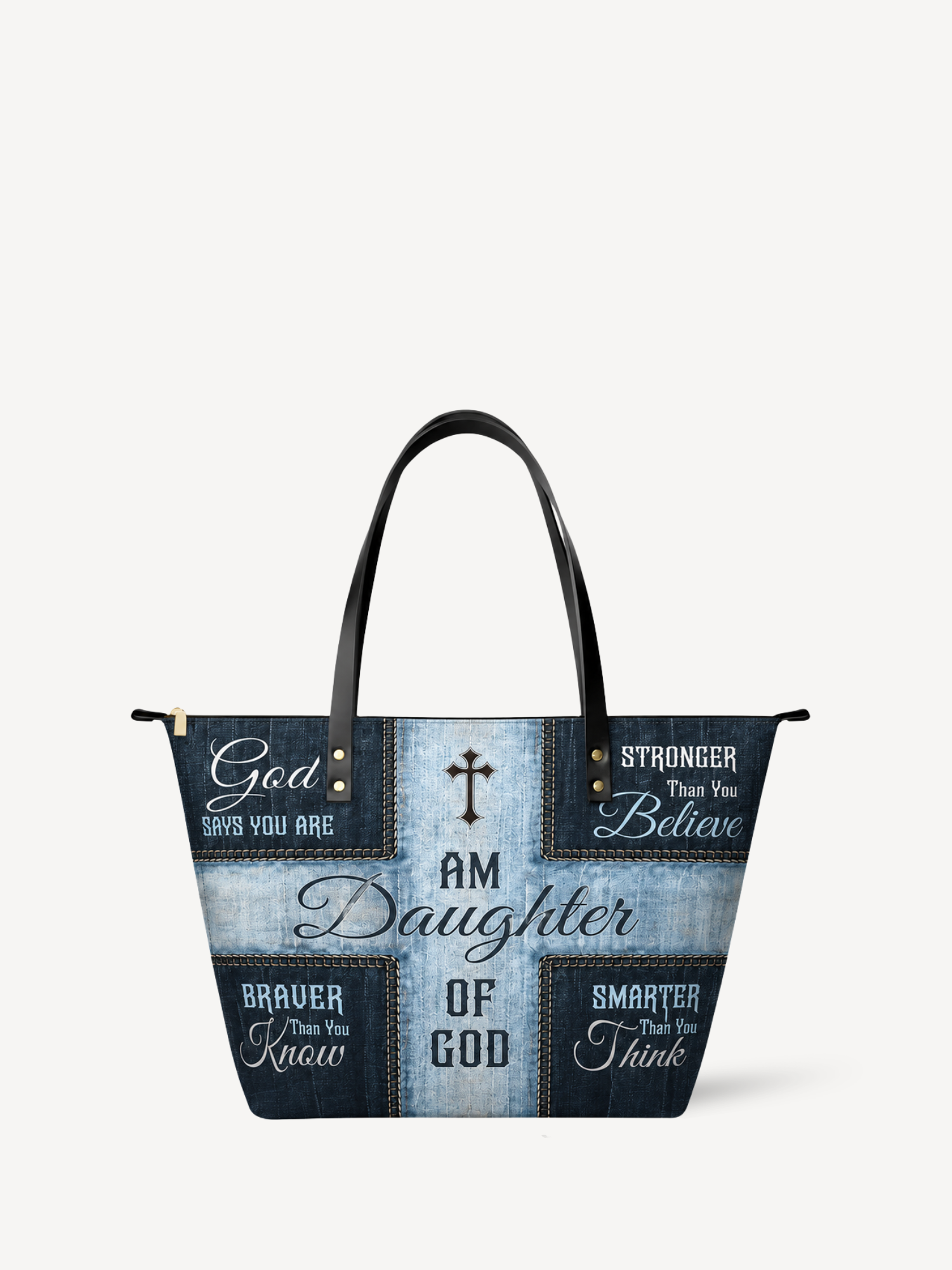 "Chosen Daughter" Leather Tote Bag