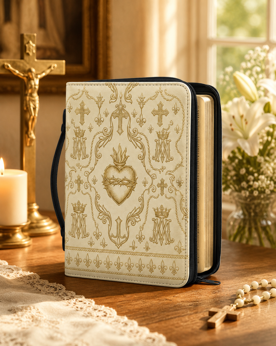 "Divine Heart" Bible Cover