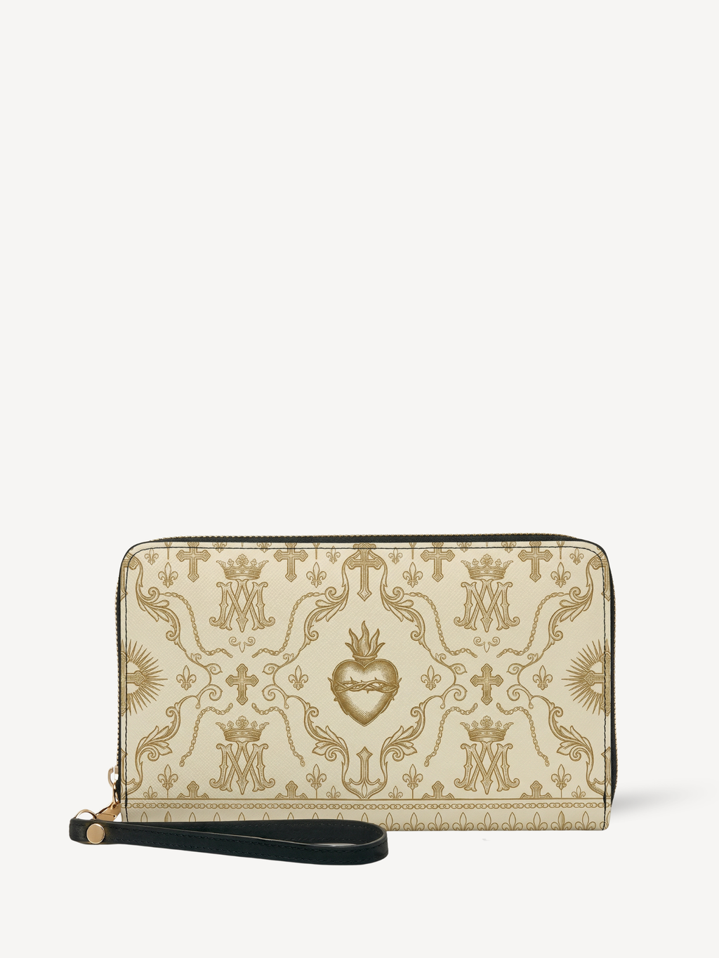 "Divine Heart" Leather Wallet