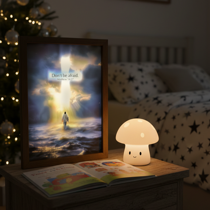 Jesus and the Sea - Jesus Lamp Painting