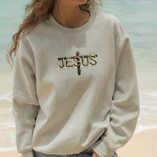 Golden Word Christian Sweatshirt