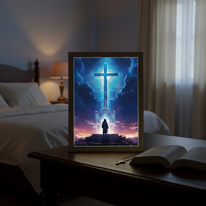 Kindly - Jesus Lamp Painting