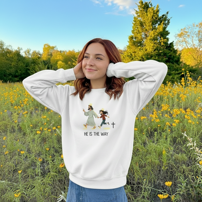 Finding The Light Christian Sweatshirt