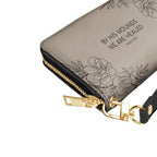 By His Wounds We Are Healed Isaiah 53:5 - Christian Leather Wallet