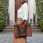 I Can Do All Things Through Philippians 4:13 Purse - Christian Leather Handbag