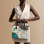 God Has Not Given Us a Spirit of Fear 2 Timothy 1:7 - Christian Leather Handbag