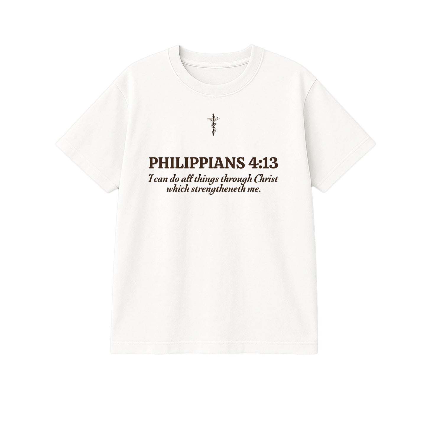 Philippians 4:13 Christian T-Shirt
