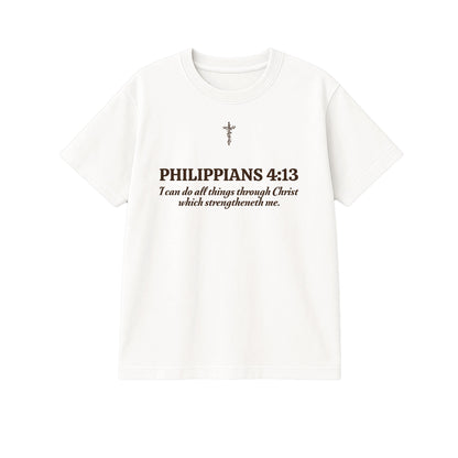 Philippians 4:13 Christian T-Shirt