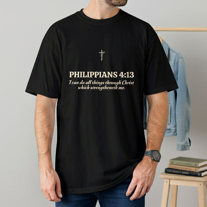 Philippians 4:13 Christian T-Shirt