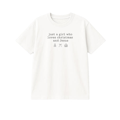 Love Christmas and Jesus Christian T-Shirt