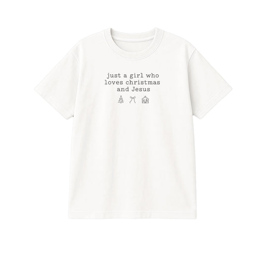 Love Christmas and Jesus Christian T-Shirt