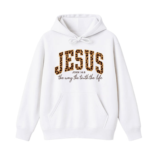The Way The Truth The Life John 14:6 Christian Hoodie