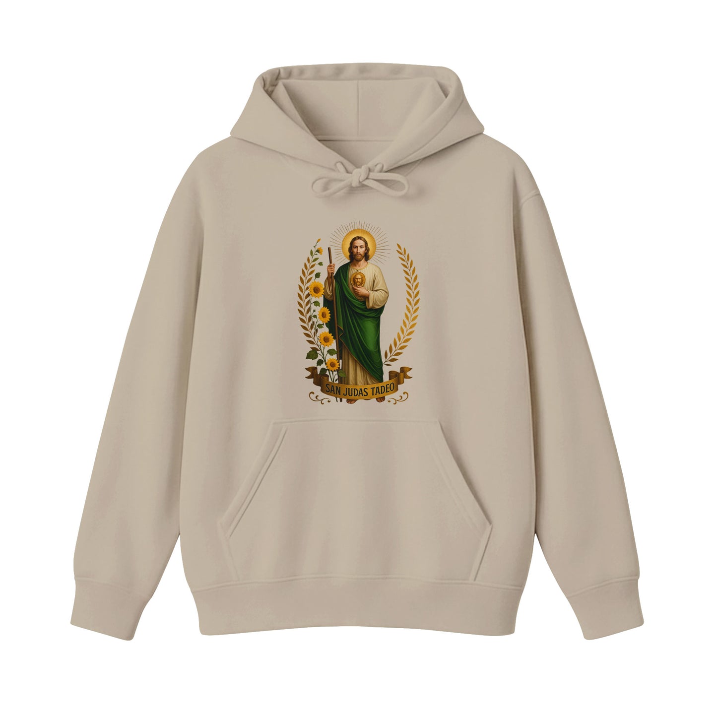 San Judas Tadeo Christian Hoodie
