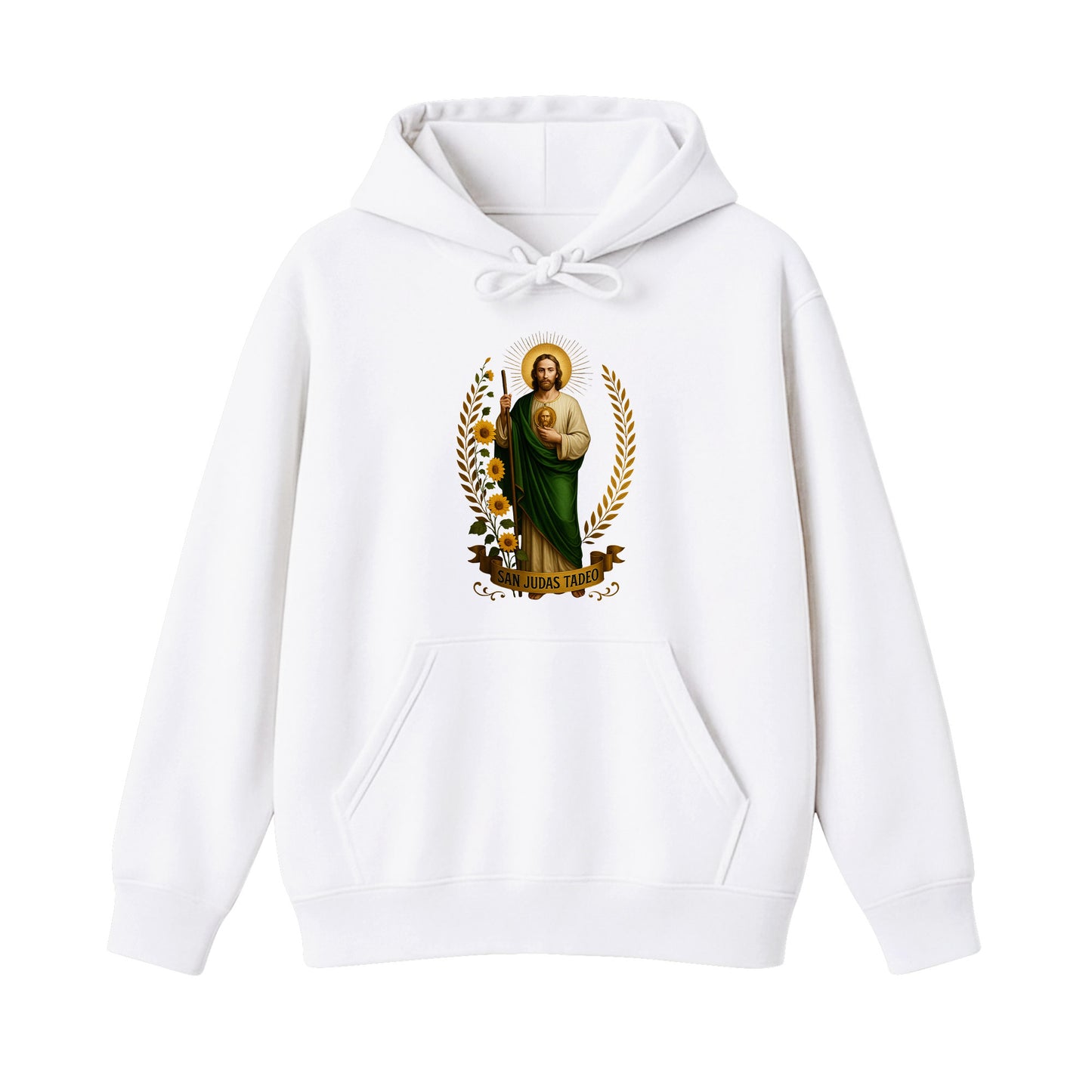San Judas Tadeo Christian Hoodie