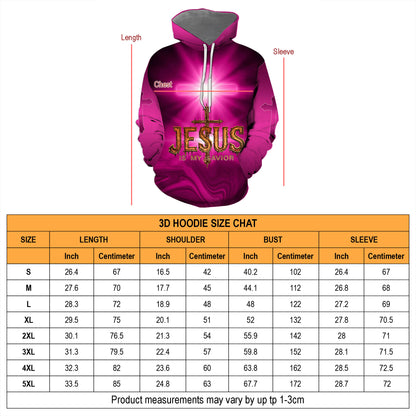 Is My Savior Christian Hoodie