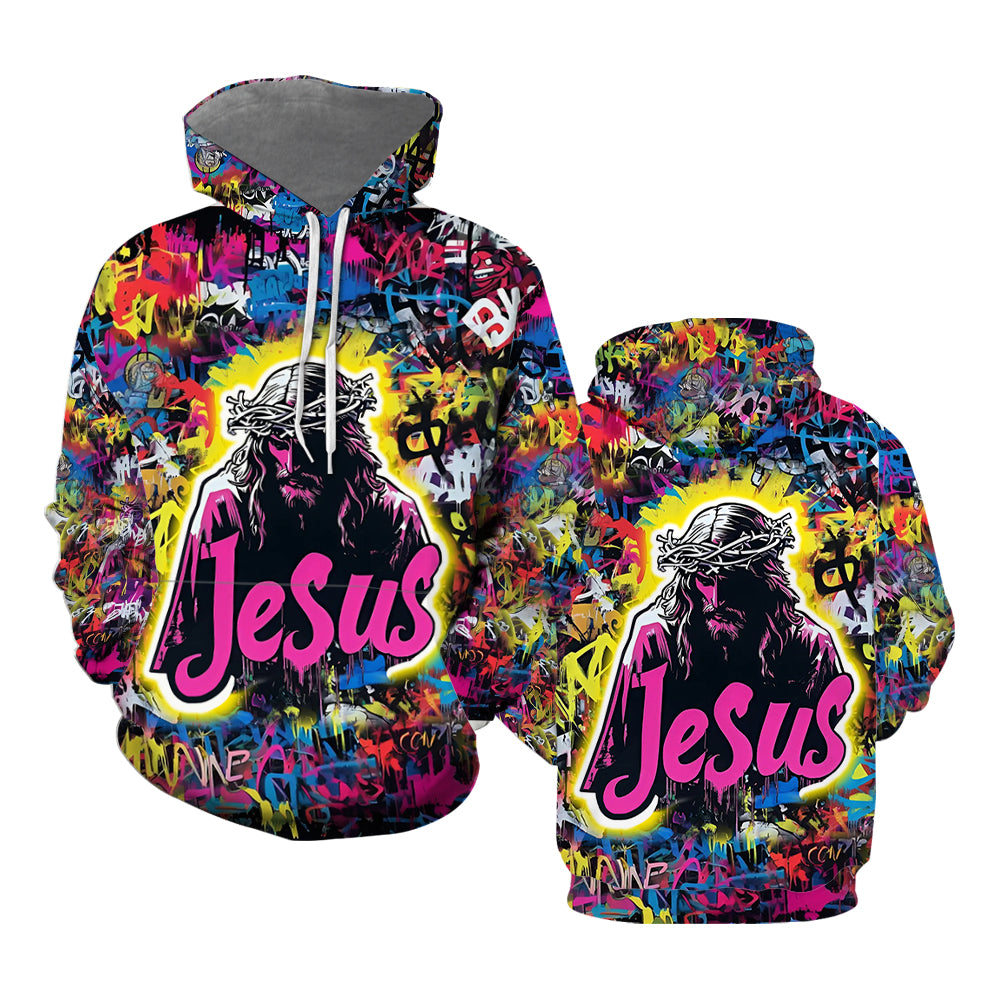 Christian Graffiti Style Hoodies