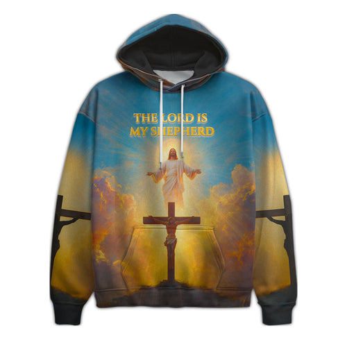 The Lord Is My Shepherd Christian Hoodie
