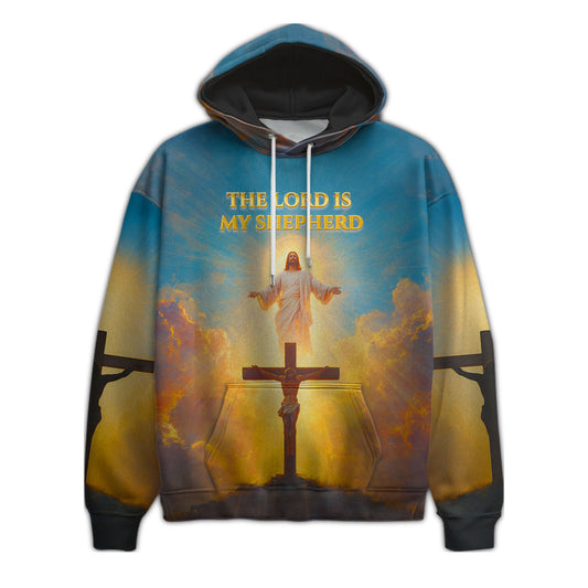 The Lord Is My Shepherd Christian Hoodie