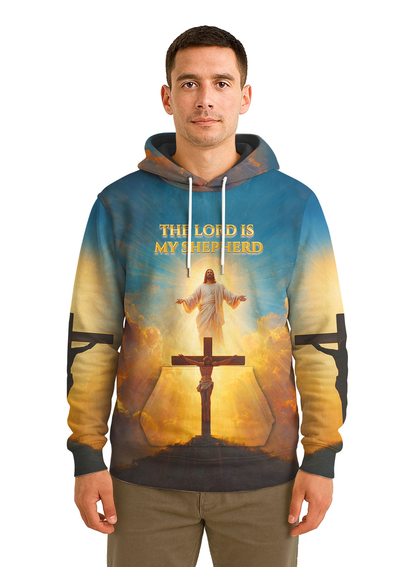 The Lord Is My Shepherd Christian Hoodie