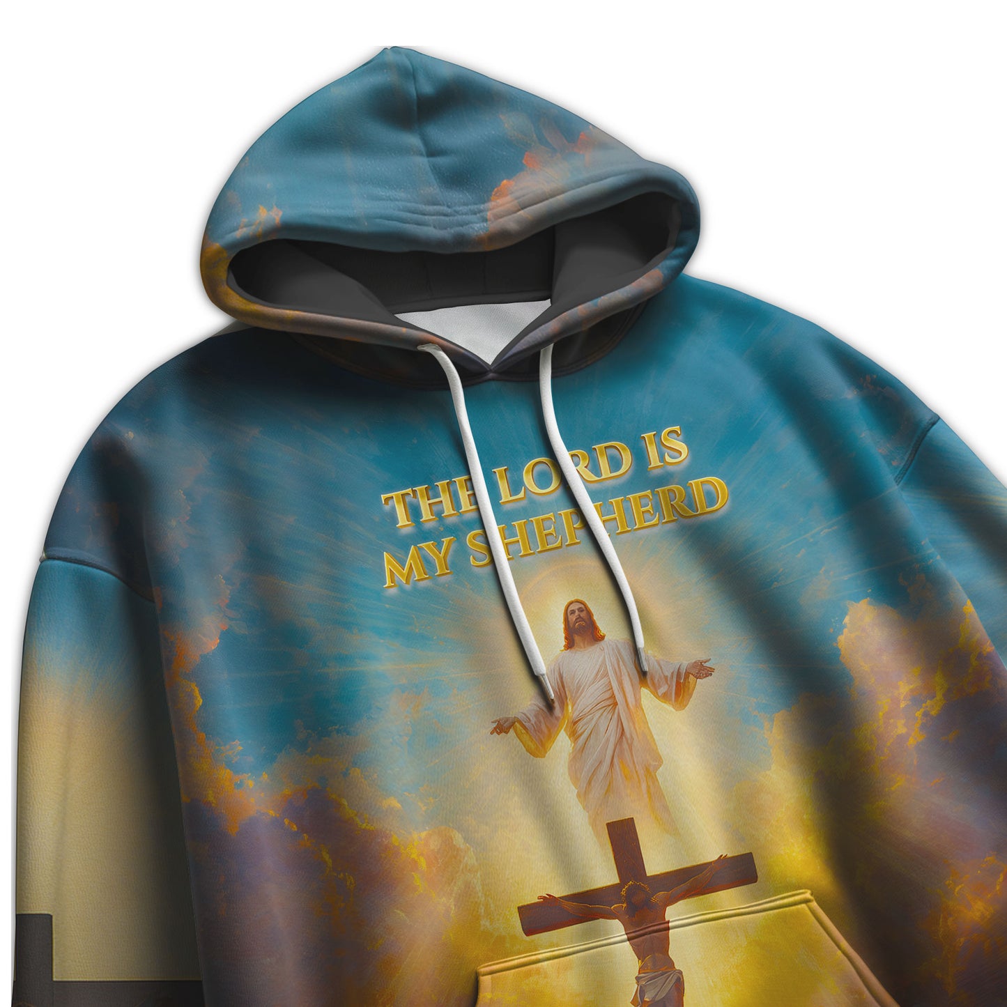 The Lord Is My Shepherd Christian Hoodie