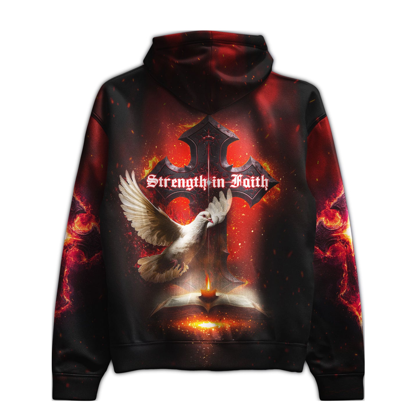 Strength of Faith Christian Hoodie