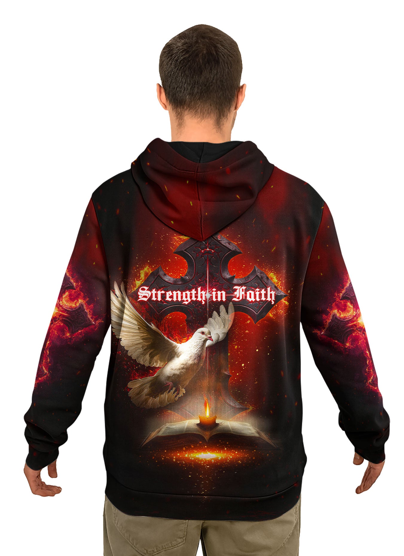 Strength of Faith Christian Hoodie